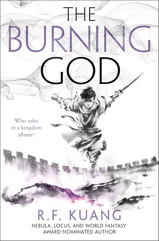 Cover of The Burning God