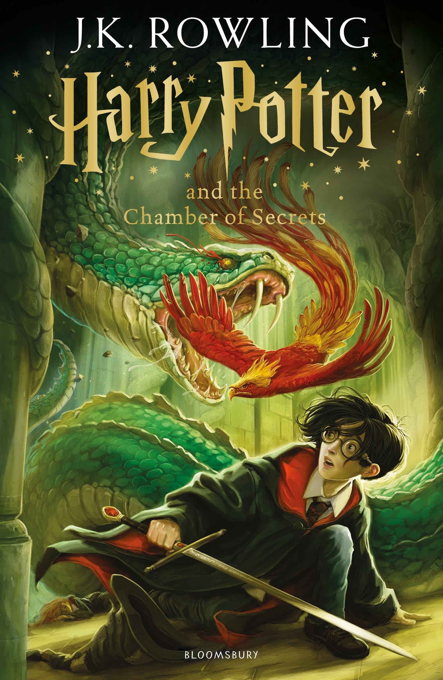 Cover of Harry Potter and the Chamber of Secrets 